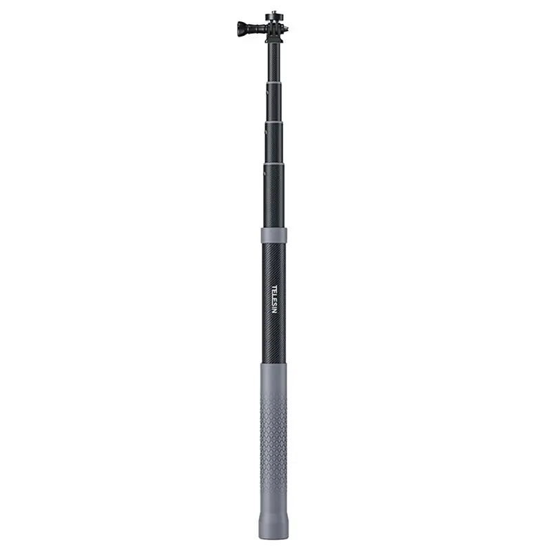 텔레신 1피스 셀카봉 카본 파이버 셀카봉 고프로 오즈모 액션 DJI 액션 카메..
