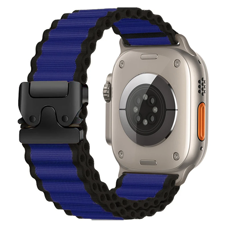 ตัวเลือกสินค้า สายนาฬิกาไนลอนยืดหยุ่น สำหรับ Apple Watch ทุกรุ่น