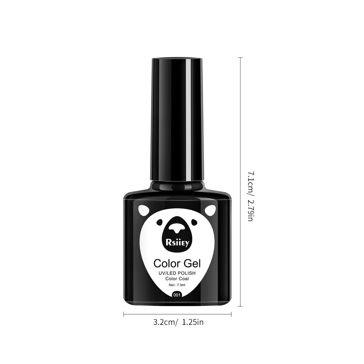 41 Colors Nail Gel Polish Black White Pink Solid Vernis Semi Permanent Nail Art Hybrid Varnishes 7ml Soak Off LED UV Gel Polish 6