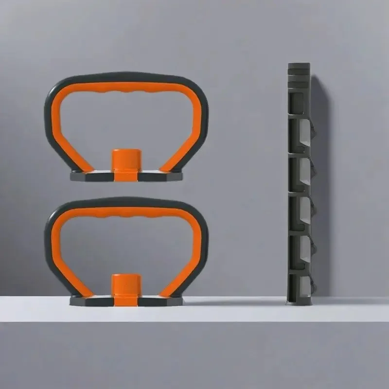 Three generations of orange handle 2+1 pole