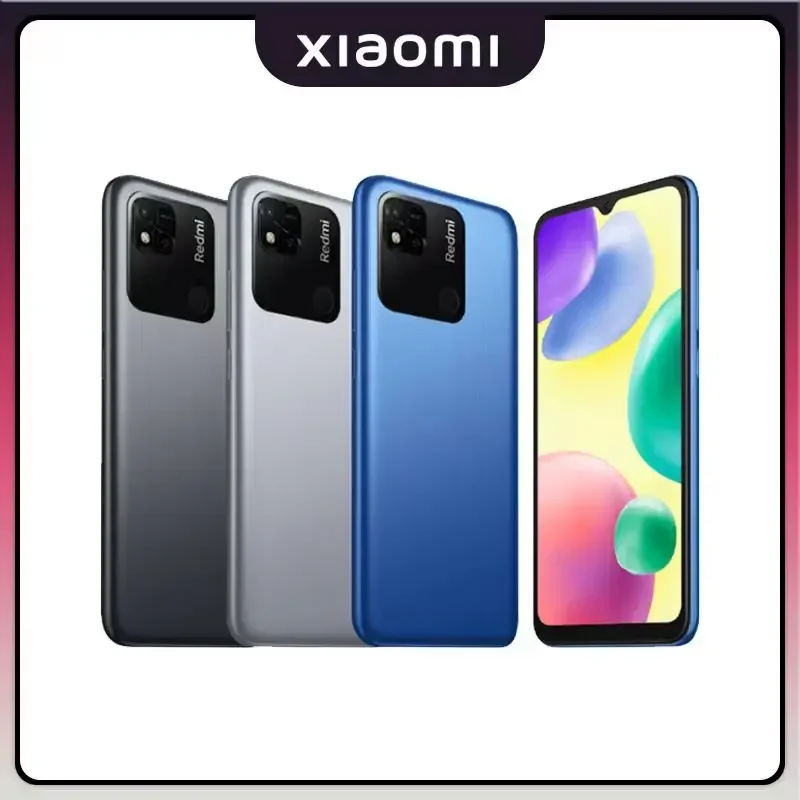 Smartphone 10A 6GB 128GB Original Xiaomi Redmi Global 6.53' HD Display Helio G25 Octa Core 13MP Fingerprint 5000mAh SmartPhone 4