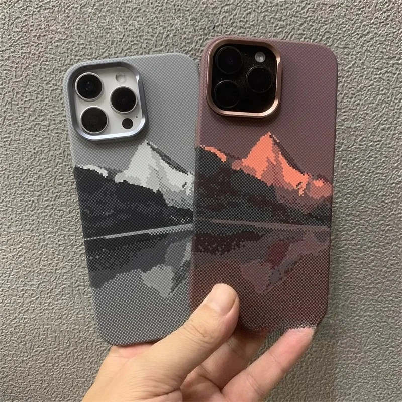 حافظة لهاتف آيفون 17 16 برو ماكس 15 لاسلكية مغناطي...