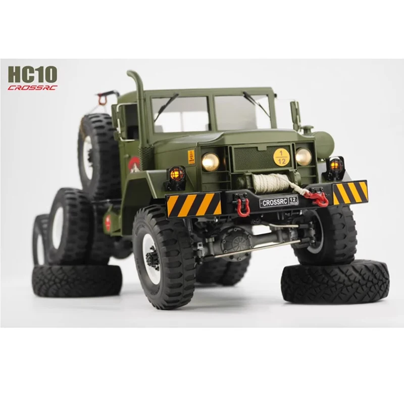1/10 ラジコン ミリタリー クロスカントリー Crossrc HC10 Rc Car 1/12 Off-Road Tractor Military Truck RTR
