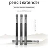 Metal double-ended pencil extender Stainless steel pencil case double-ended brush extender 5