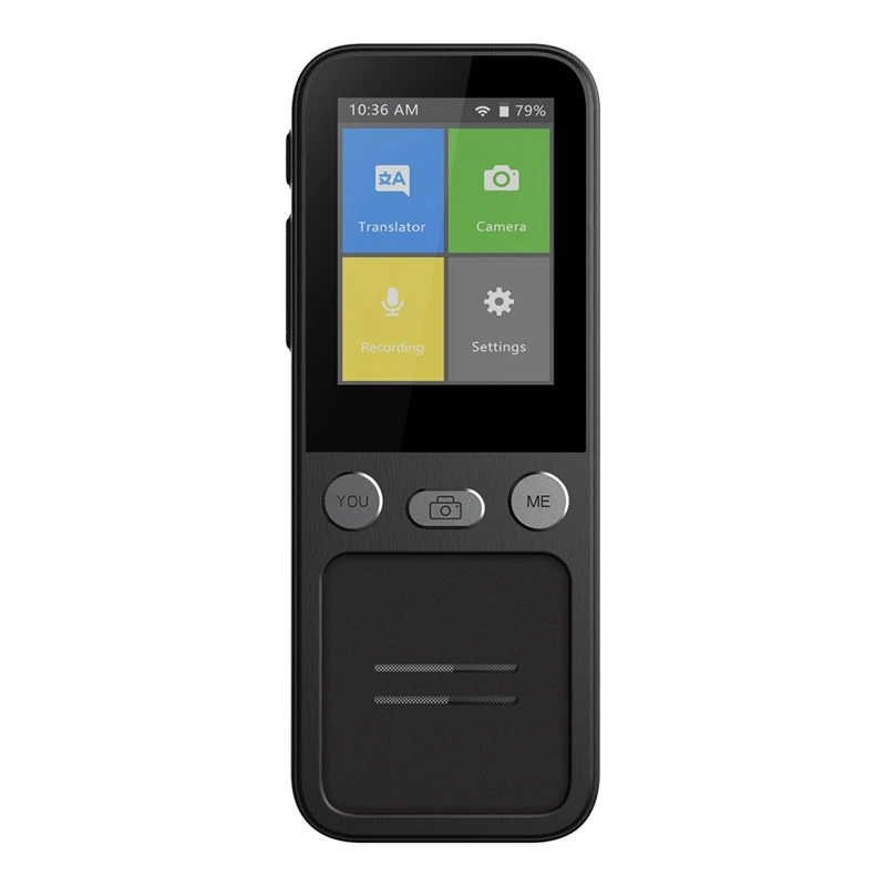 

1 Set Voice Translator Photo Scanning Translator With Wifi Support 138 Languages Translation Support Offline Smart Translator