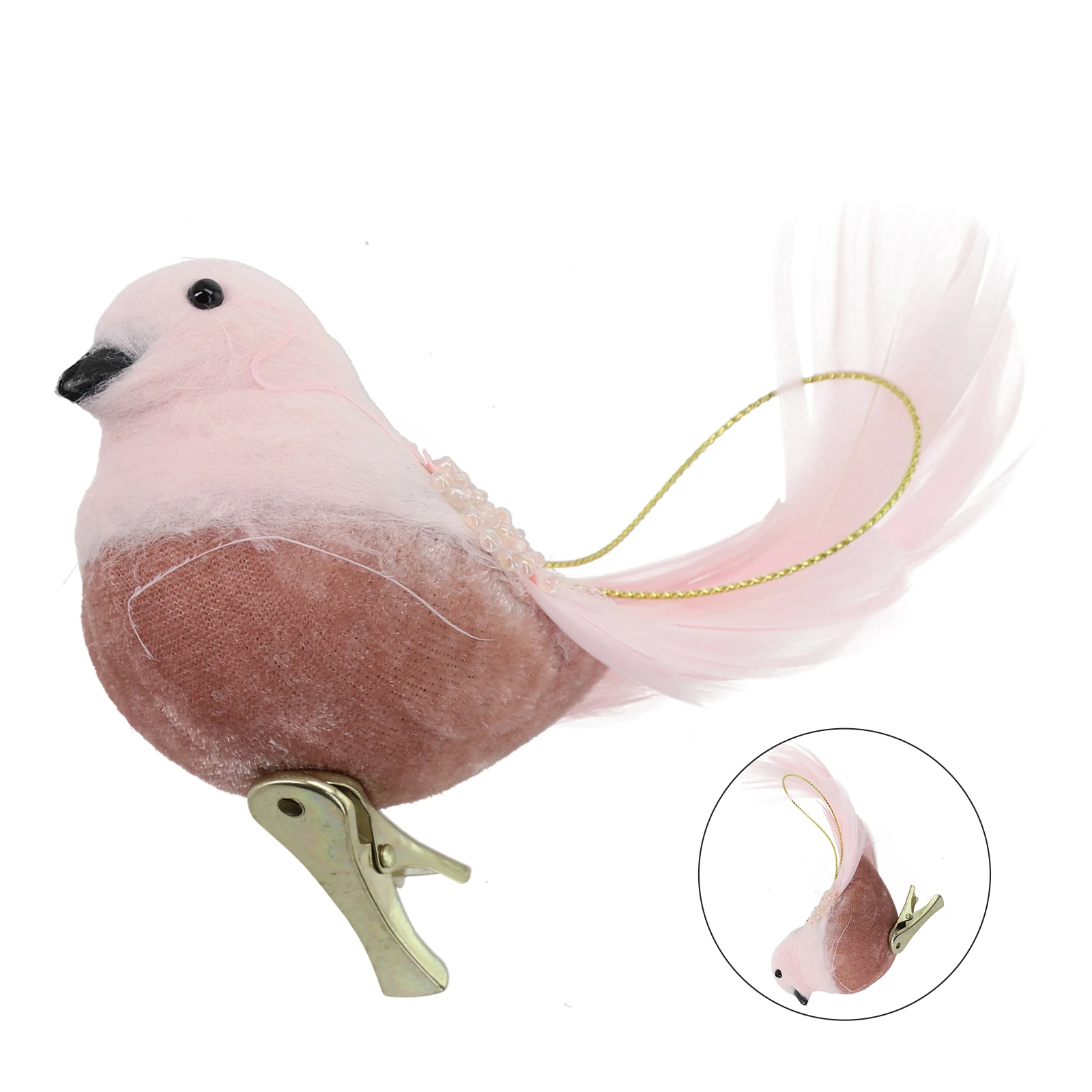 

Cute Artificial Birds Fake Foam Animal Simulation Feather Birds Models Diy Wedding Home Garden Decor Ornament Pendant