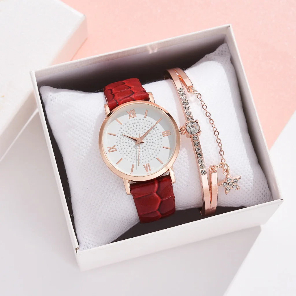 

2023 New Watch Women Fashion Casual Leather Belt Watches Simple Ladies Round Dial Quartz Wristwatches Dress Clock Reloj Mujer