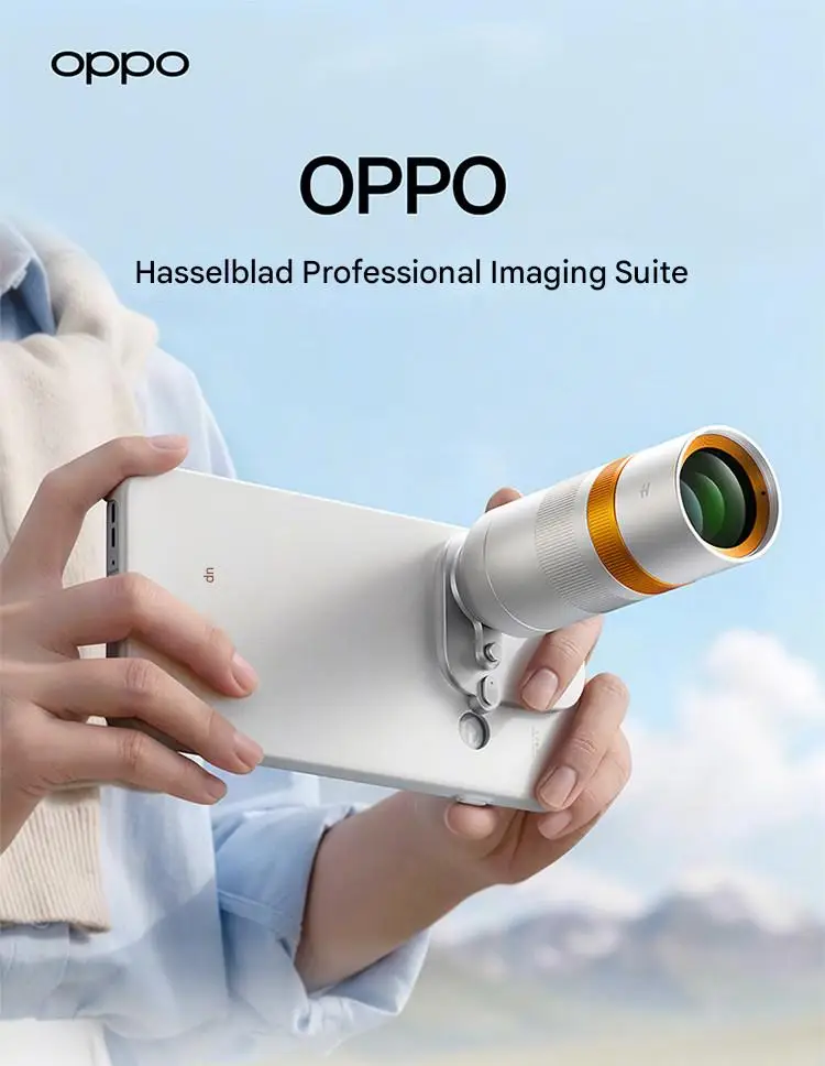 OPPO Find X9s Pro용 253mm Hasselblad 전문 텔레컨버터 사진작가 키트용 오리지널