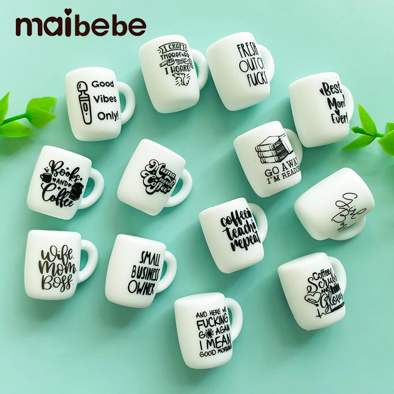 10pcs  New  Silicone  Cup Baby Oral Care Food Class Pacifier Necklace Accessories Baby Bath Toy Gifts 4