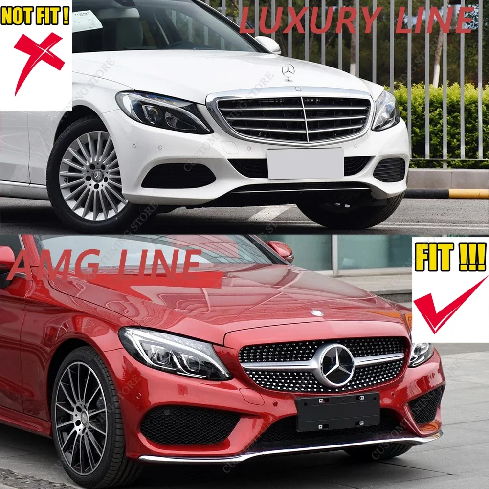 Trekhaakkap Voor De Voor- En Achterbumper Voor Mercedes Voor Benz W205