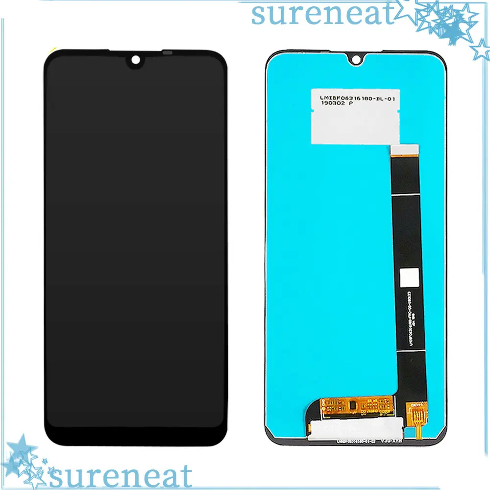 

Black 6.3" For Wiko View 3 Pro LCD Display + Touch Screen Digitizer Assembly Replacement Mobile Phone Accessories