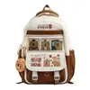 Capibara Backpack 2025 New Model Cute School Bag Fashion Cartoon Print Campus Backpack Teenager's Back to School Backpack 1