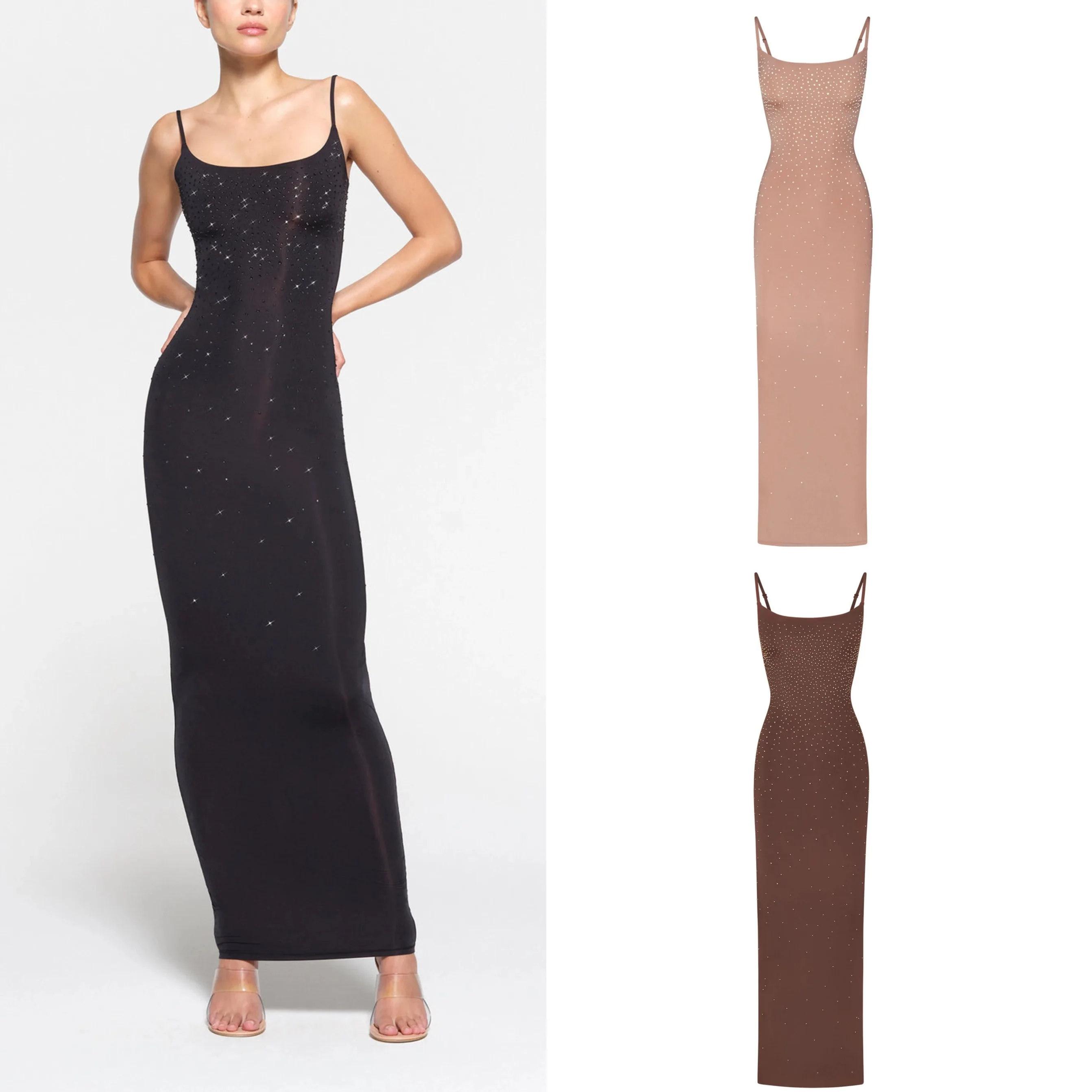 

Kim Kardashian Dress JELLY SHEER slip dress