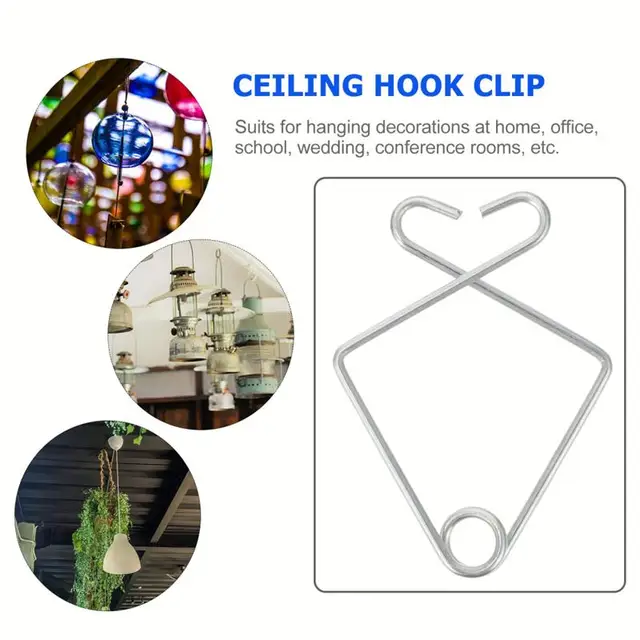 6/20/30pcs Q-hanger Hooks, Screw Hooks For Outdoor String Lights