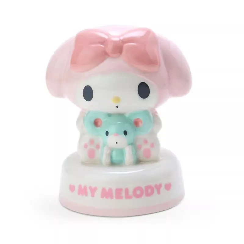 Cartoon Ceramic Piggy Bank Cute Sanrio Hello Kitty Money Bank Coin Bank Girls Boys Decorative Coin Bank Money Saver Gift 5