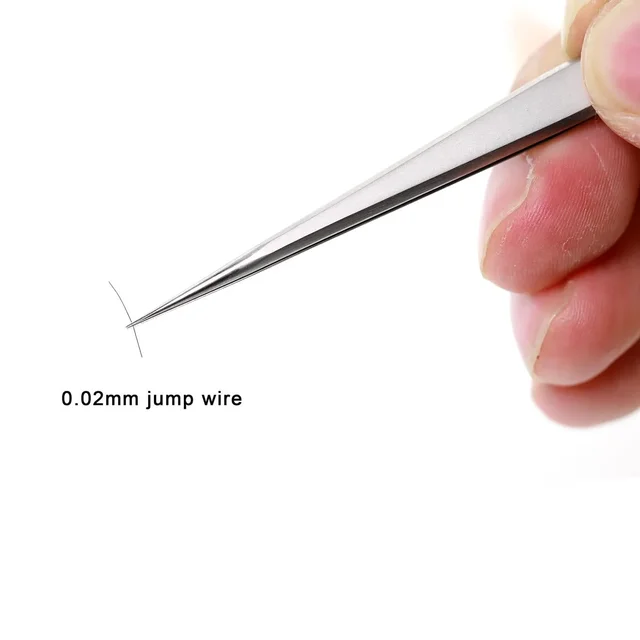 جفت تيتانيوم 2UUL TW11 Everyday Tweezer (مستقيم) - خفيف جداً ومضاد للمغنطة 2