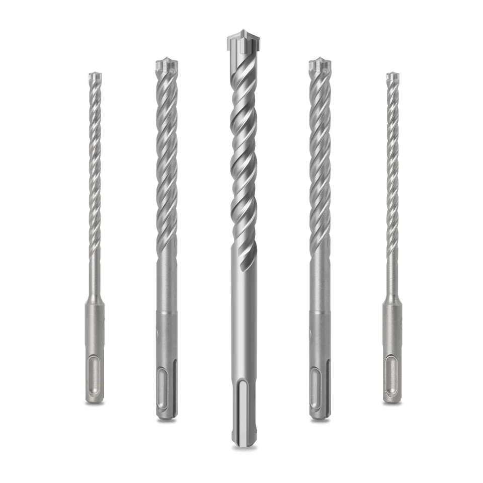 Punta Da Trapano SDS Plus 600 Mm Per Calcestruzzo - Testa In Tungsteno Per Forature Profonde E Precis - Foto 5