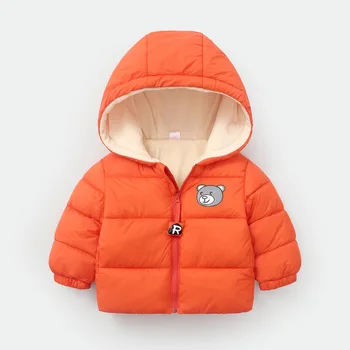 2022 Boys Jackets Children Hooded Outerwear Girls Warm Jacket Children Clothing Baby Outerwear Fashion Kids Zipper Coat Jacket 4