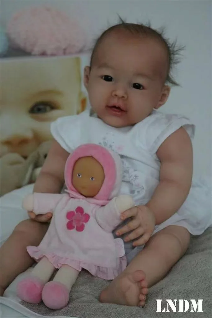 【in stock 】 FBBD 23inch Reborn Baby Doll Kit Mei Lien DIY Part Soft Touch Lifelike Unpainted Kit