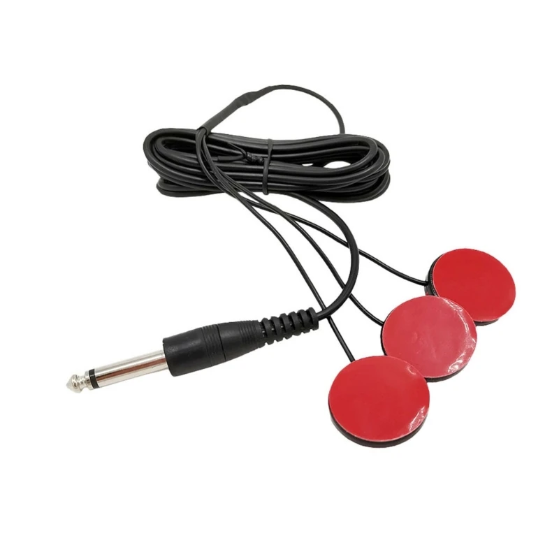 

3 In 1 Guitar Passive Pickups Stable Contact Microphone Transducer Self Adhesive Piezo Pickups for Violin Ukulele Drop Shipping