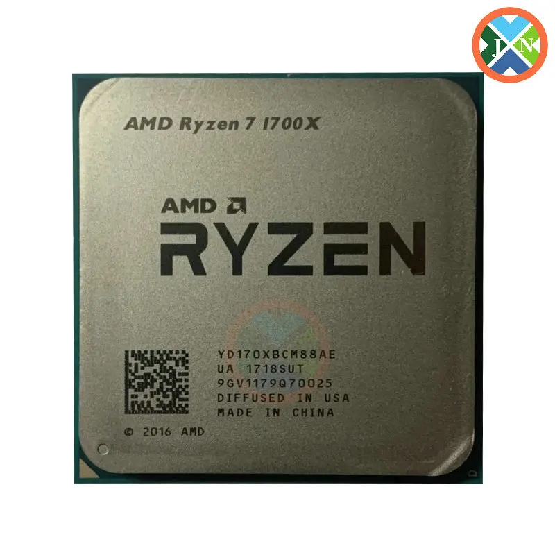 Amd Ryzen 7 1700X R7 1700X 3.4 Ghz Processore Cpu A Otto Core Socket Am4