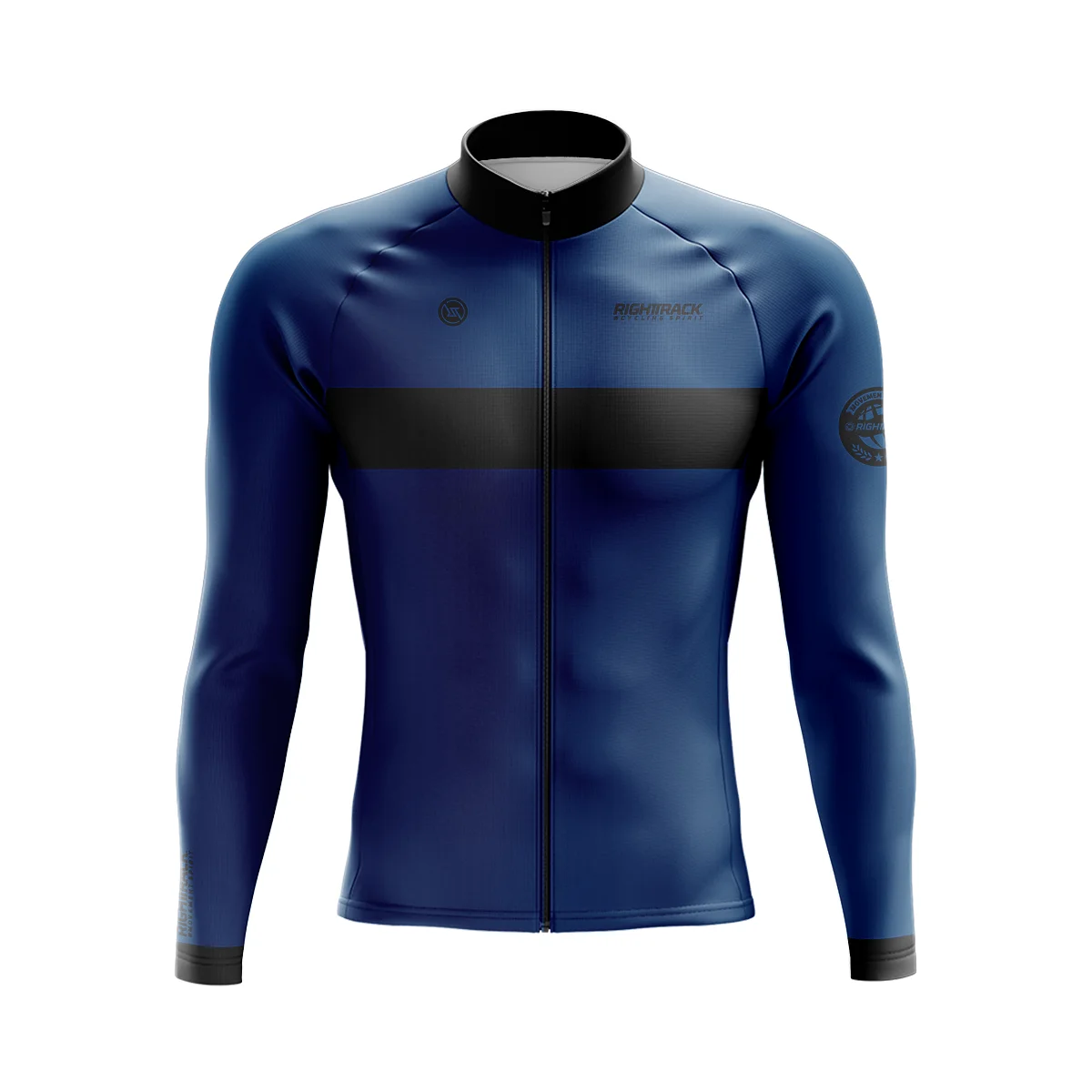 Maillot de ciclismo de invierno para hombre, ropa de ciclismo de manga larga para carreras profesionales, ropa térmica de malla/polar UV para primavera y otoño, ropa de ciclismo RIGHTTRACK