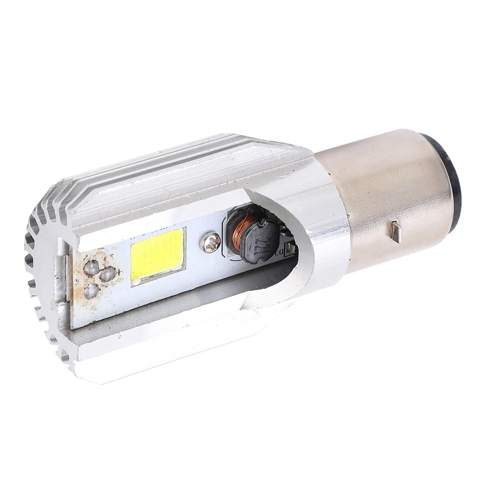 오토바이 헤드라이트 전구 M2S H6 LED 백색광(슈퍼 브라이트 COB 칩 포함) DC8?80V 12W