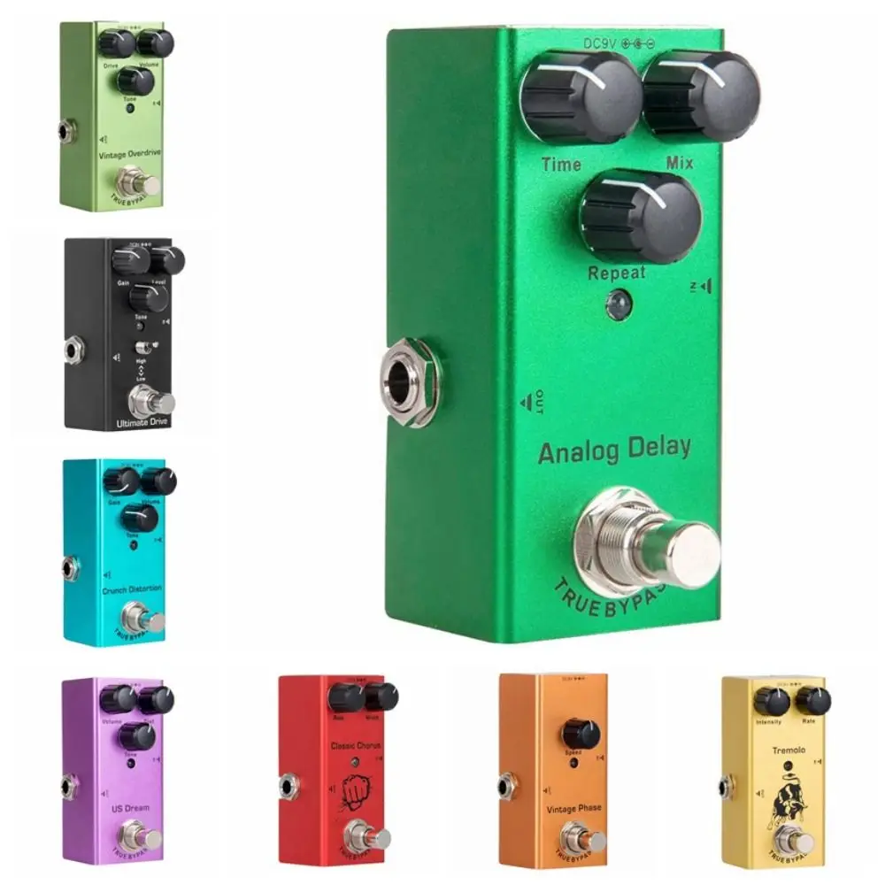 

Digital Delay Electric Guitar Effects Overdrive Analog Delay Multi Effects Pedal Ultimate Drive Classic Chorus