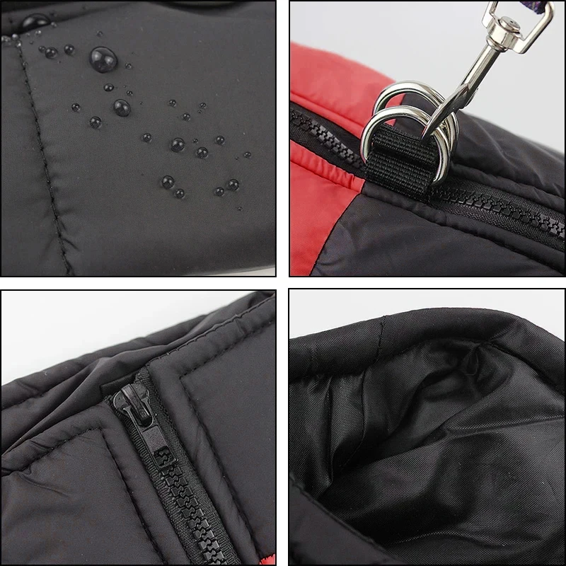 Pet Jacket Winter Pet Dog Clothes Warm Big Dog Coat Puppy Clothing Waterproof Pet Vest Jacket For Small Medium Large Dogs