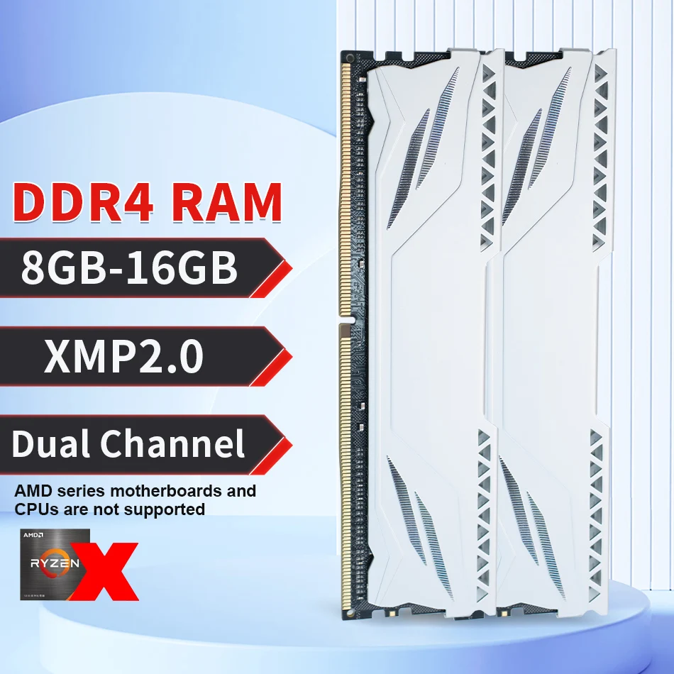 ENVINDA DDR4 メモリ 8GBx2枚 （計16GB） ENVINDA メモリア RAM DDR4 16 ギガバイト 8 ギガバイト 3200MHz