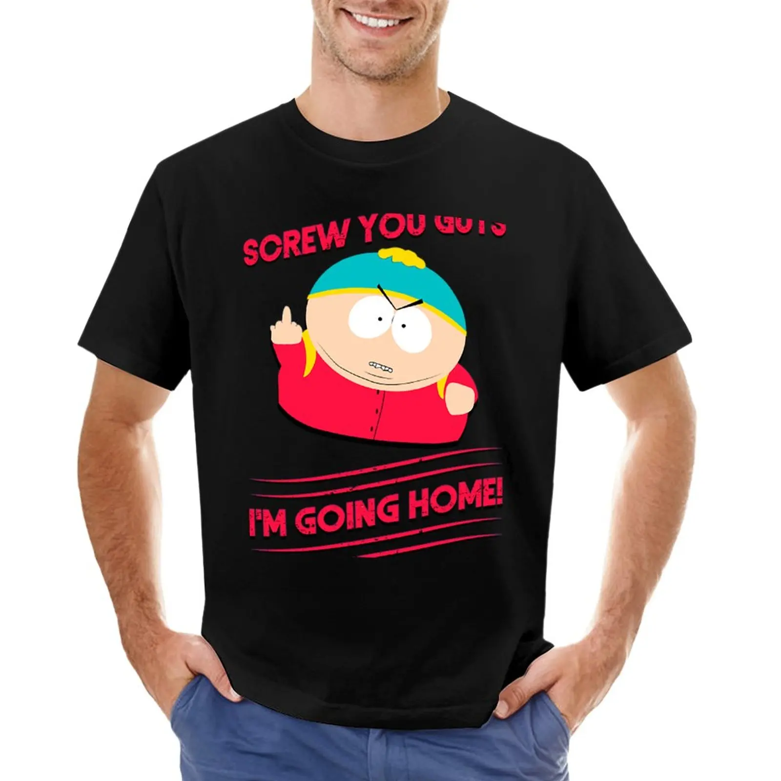 

Cartman - Screw you guys! T-Shirt sweat korean fashion plain t shirts men