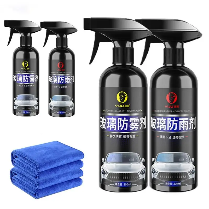 Water Repellent Spray Anti Rain Coating For Car Glass Hydrophobic Anti-rain  Car Liquid Windshield Mirror Mask Auto Polish Kit - AliExpress