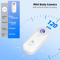 4K Mini WiFi Action Camera Thumb POV Camera Portable Body Cam Wearable Sports Camera with Waterproof Case Cycling Travel - Image 4