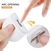 Electric Nail Clipper With LED Light Automatic Nail Polishing Grinder For Children Adult Nail Trimmer Portable Manicure Tools 3