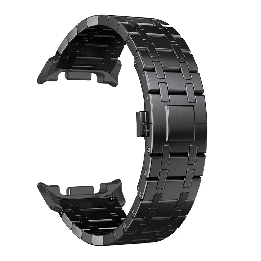 Luxury Stainless Steel Metal Watchband for Men - Elegant No Gap Design