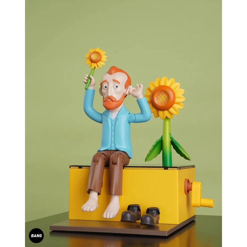 Moving Toys Vincent Willem Van Gogh Funny Art Action Figures Collection Model Creative Ornaments Birthday Gifts - 3