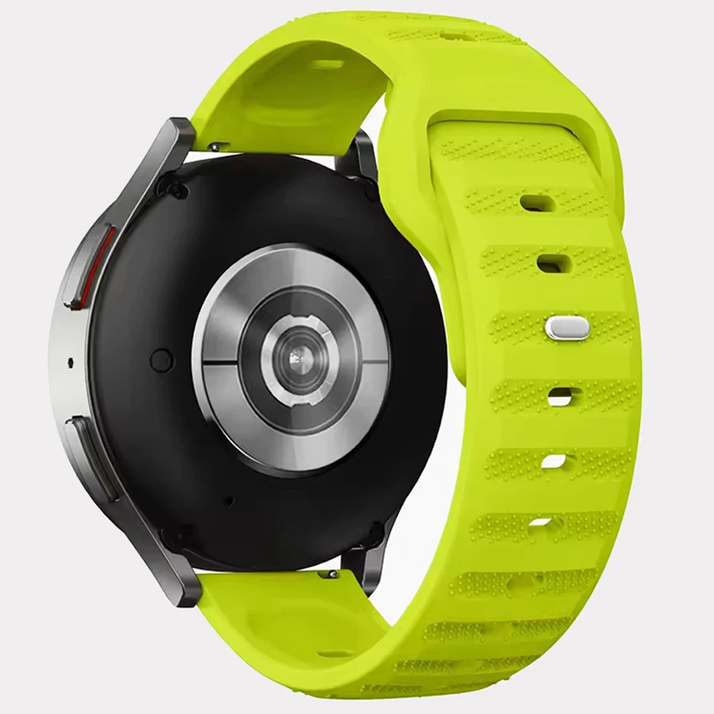 Silicone Sport Strap - Versatile 20/22mm Wristband Bracelet