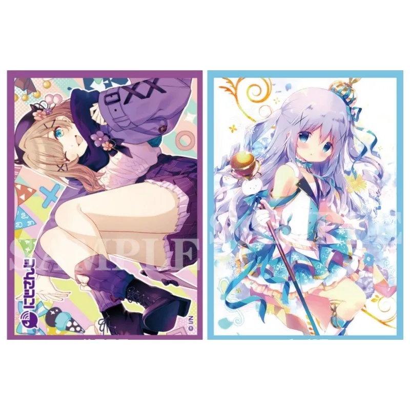 

60pcs/bag ACG Girl Suzuhara Lulu Animation Characters Card Cover Anime Classics Game Collection Cards Protective Case Gift