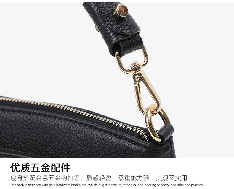Genuine Leather Crossbody Bag for Women