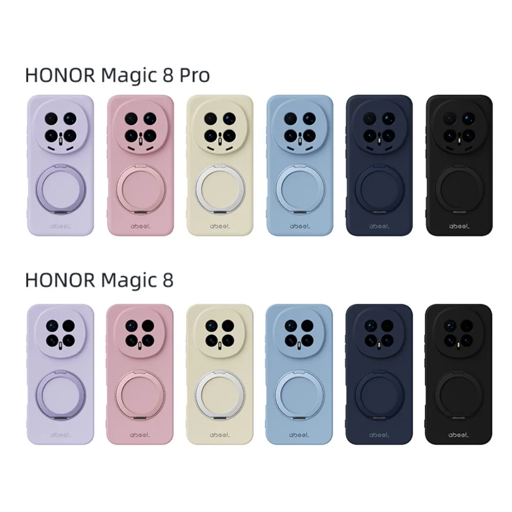 Liquid Silicone Armor Bumper Shockproof Case with Wireless Charging and Lens Protection