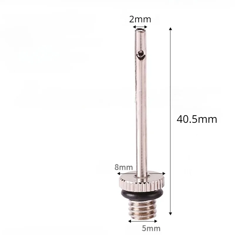 Pompe de gonflage de basket-ball, adaptateurs de assujetd'air gonflable, buse IkAir, goupilles de pompe en acier inoxydable, football, 5 pièces