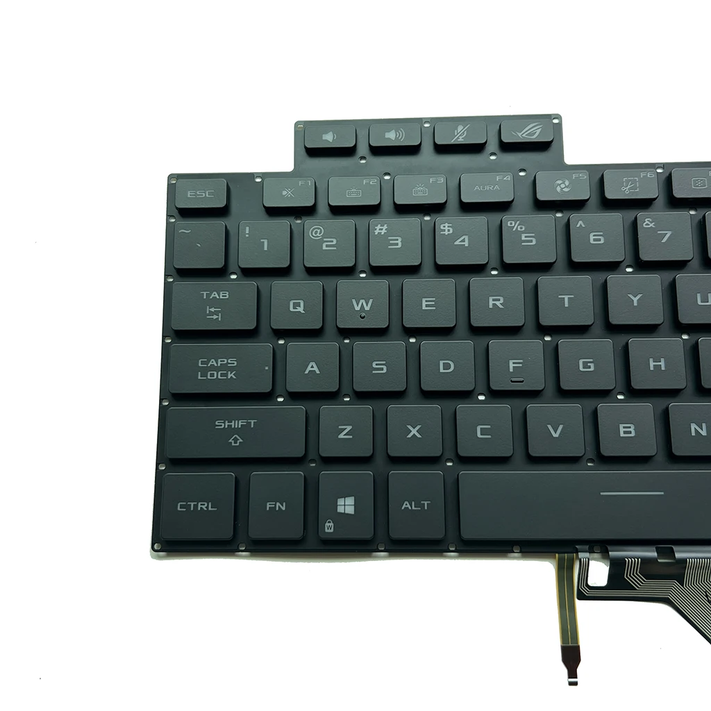 Фото Русская клавиатура GV301 для ASUS ROG Flow X13 GV301Q GV301QC 2022 GV301QH GV301QE 2021 RU с подсветкой V202526AS1 0KNR0-2619US00 №4