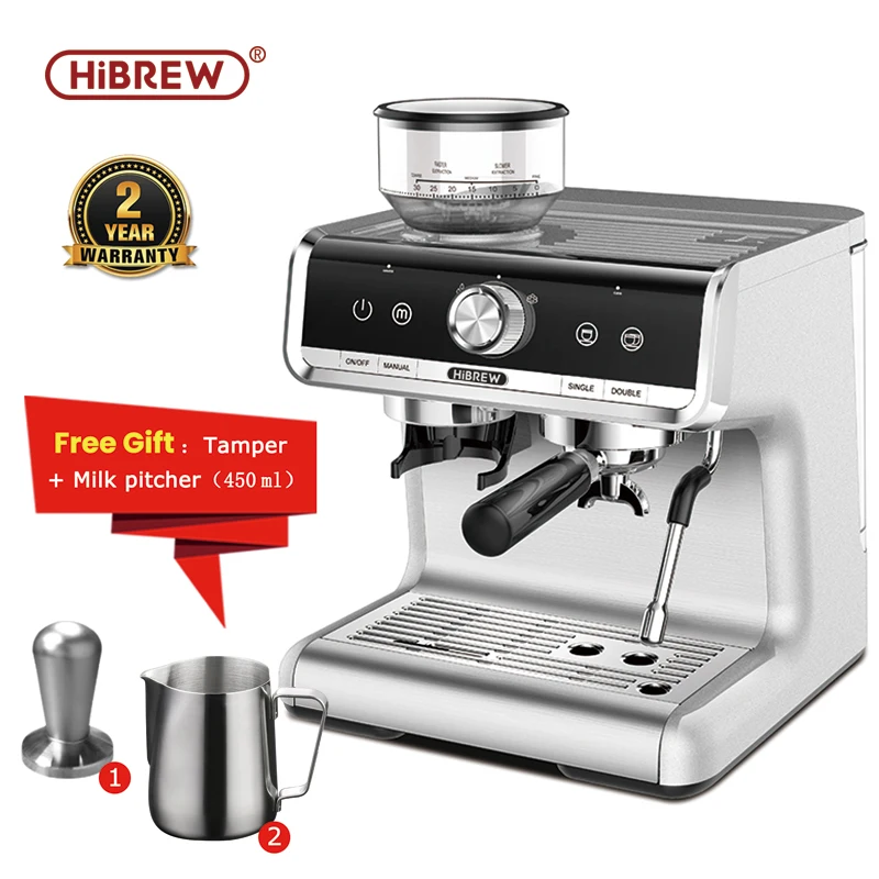 ماكينة صنع القهوة HiBREW Barista Pro 20Bar Bean to...