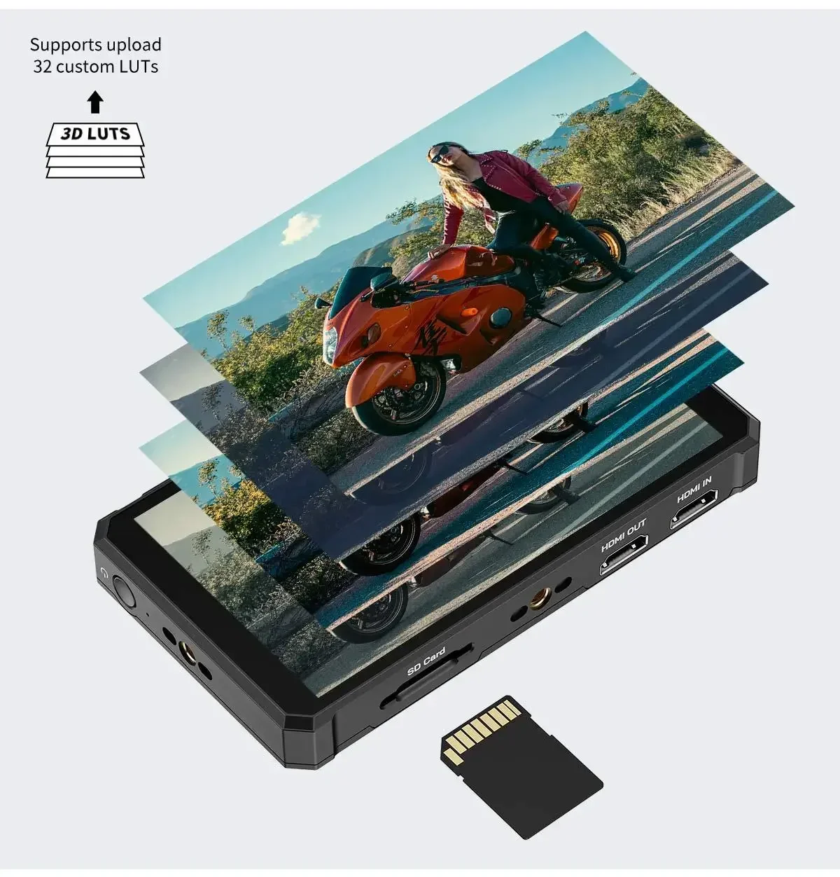 FEELWORLD PS6 5.5" On-Camera Field Monitor IPS FHD1920x1080 4K OLED Touch Screen