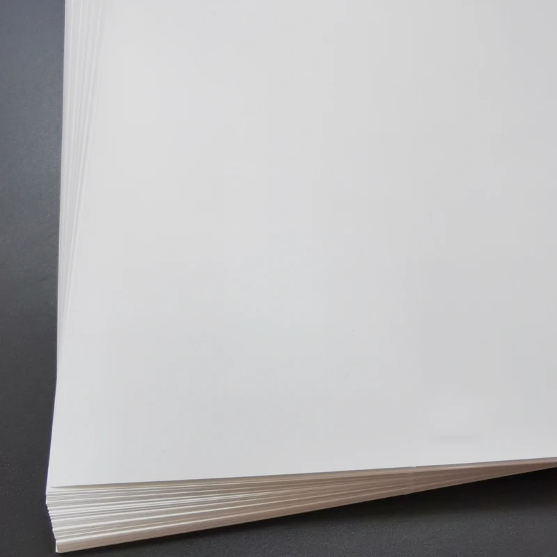 50 Sheets Waterproof Self Adhesive A4 Blank White Vinyl Sticker Label Paper for Laser/UV Printer