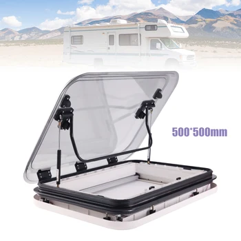 Skylight Roof Vent Hatch Large Caravan RV 3-Size with LED Light 500/700/800 x 500mm Cut Out for Camper Motorhome 3