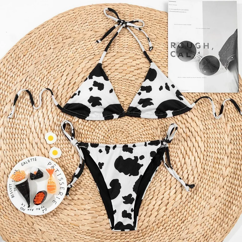 bikiniItem New Floral High Waist Swimsuit Beach Tight Push up Bikini in Stock