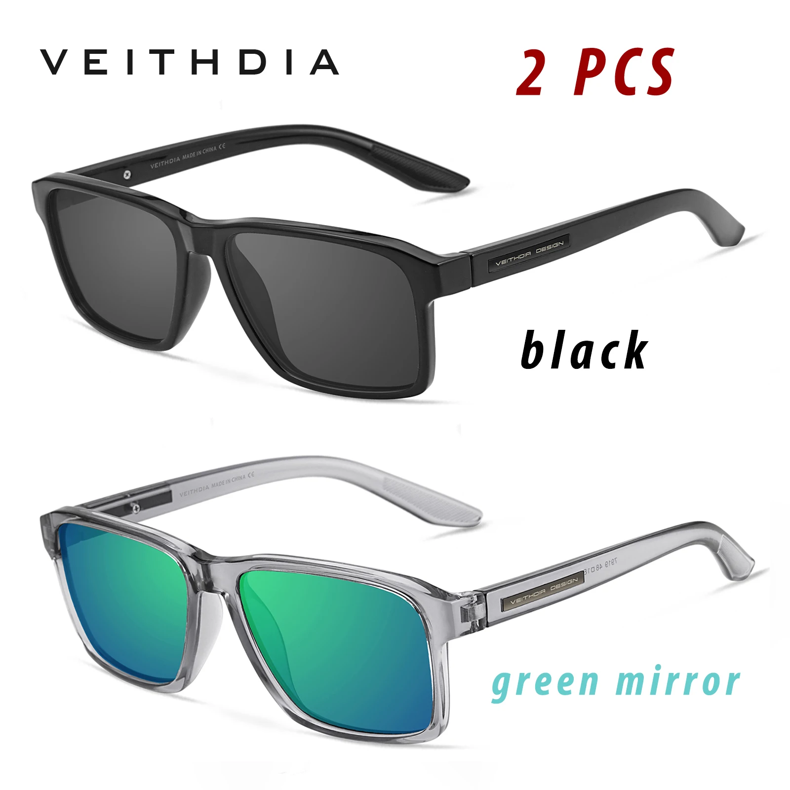 black-green M