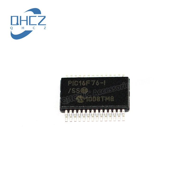 

10pcs PIC16F76-I/SS PIC16F76 16F76 SSOP-28 New Original Integrated circuit IC chip Microcontroller Chip MCU In Stock