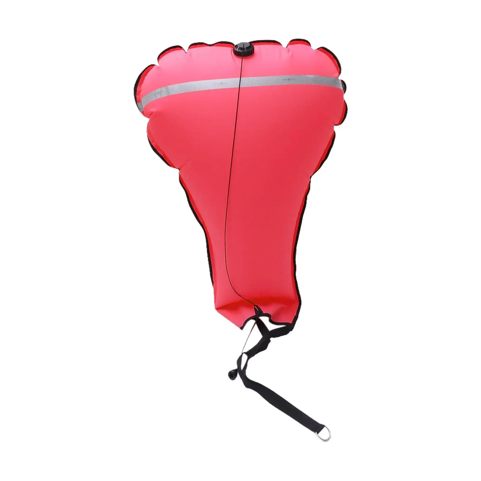 Scuba Diving Float Buoy Gear Reflective Band Dive with Valve Salvage Lift Bag 140lb for Beach Adults Water Sports Diver Outdoor